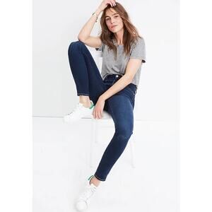 Madewell New Women's F6179 10" High Rise Skinny Jeans Hayes Wash Size 25T Casual